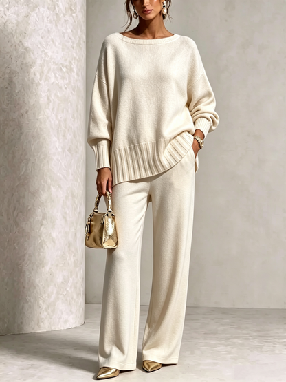🎁New Arrivals🔥Hot Sale Soft Cashmere Casual Sweater Suit