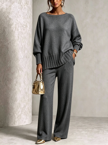 🎁New Arrivals🔥Hot Sale Soft Cashmere Casual Sweater Suit