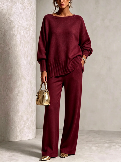 🎁New Arrivals🔥Hot Sale Soft Cashmere Casual Sweater Suit