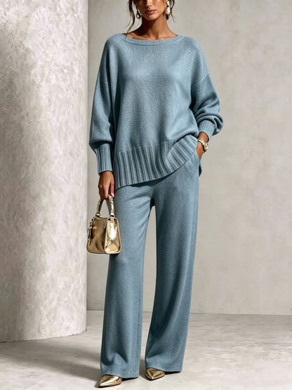 🎁New Arrivals🔥Hot Sale Soft Cashmere Casual Sweater Suit