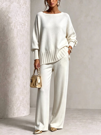 🎁New Arrivals🔥Hot Sale Soft Cashmere Casual Sweater Suit