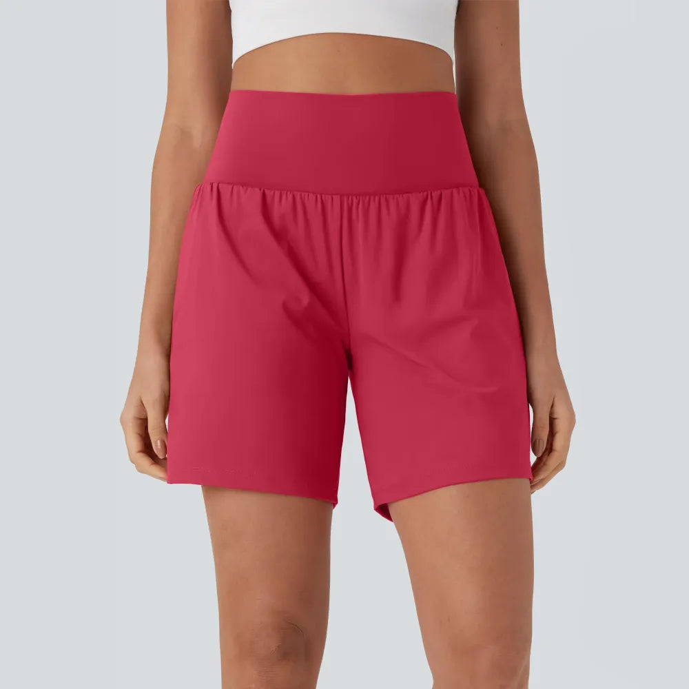 💝 Last Day Sale ⏰ Softlyzero Airy Super High-Waisted Cool-Touch Yoga Shorts