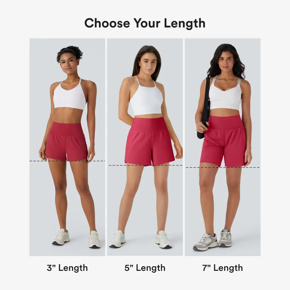 💝 Last Day Sale ⏰ Softlyzero Airy Super High-Waisted Cool-Touch Yoga Shorts