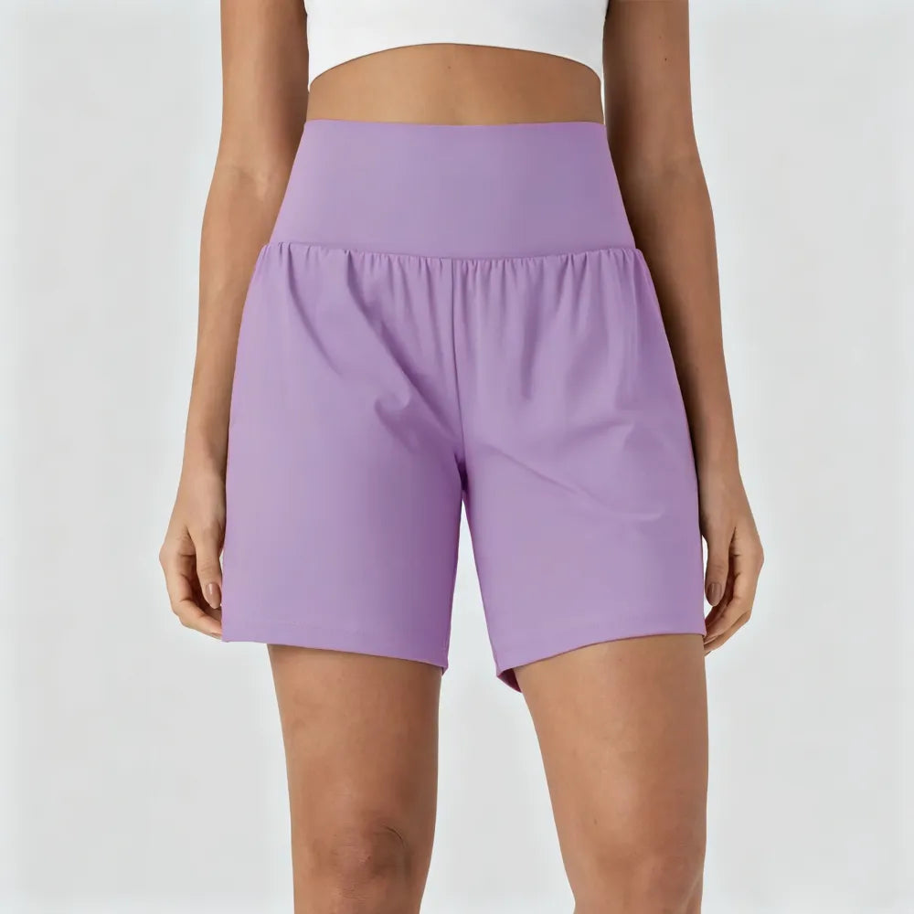 💝 Last Day Sale ⏰ Softlyzero Airy Super High-Waisted Cool-Touch Yoga Shorts