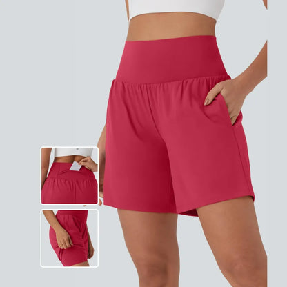 💝 Last Day Sale ⏰ Softlyzero Airy Super High-Waisted Cool-Touch Yoga Shorts